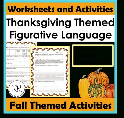 thanksgiving figurative language activities Ebook Epub