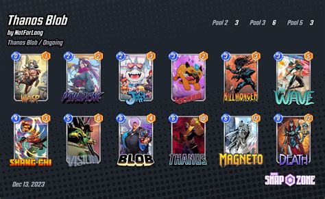 thanos blob deck