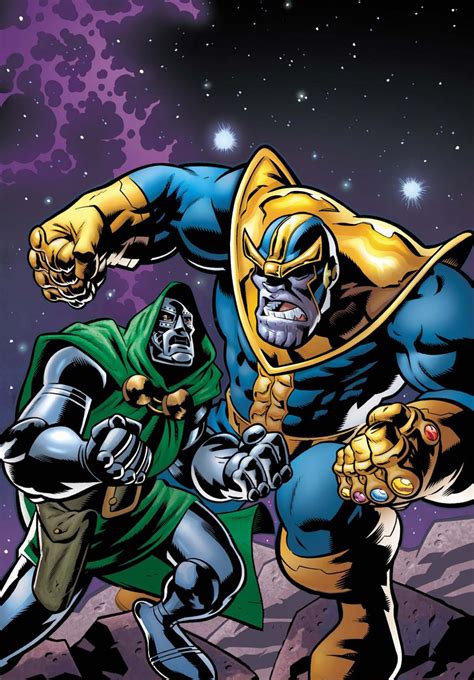 thanos vs doctor doom