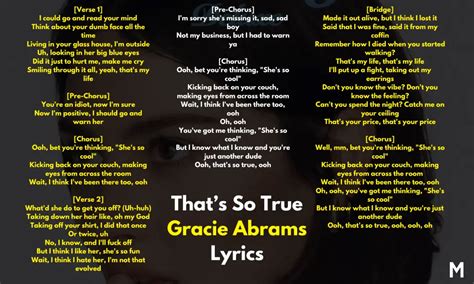 that's so true lyrics