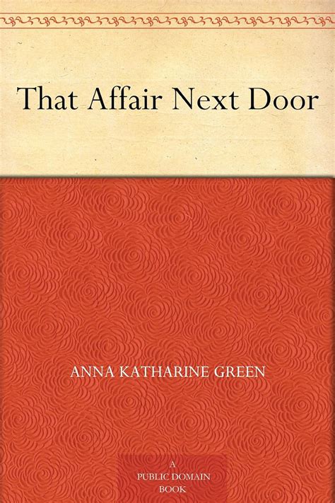 that affair next katharine green Epub