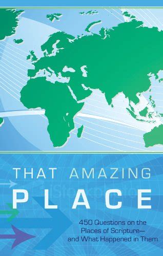 that amazing place bible trivia working series title Kindle Editon