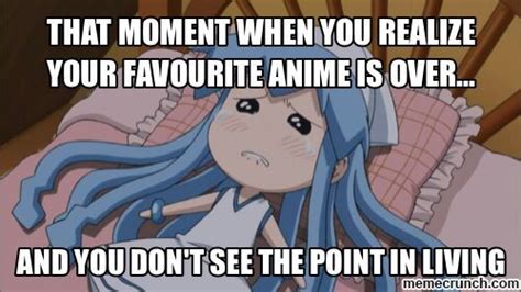 that feeling when you finish a anime