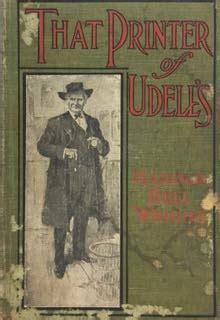 that printer of udells a story of the middle west PDF