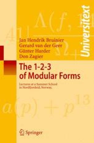 the 1 2 3 of modular forms the 1 2 3 of modular forms Epub