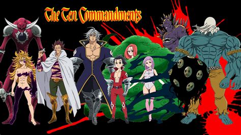 the 10 commandments seven deadly sins