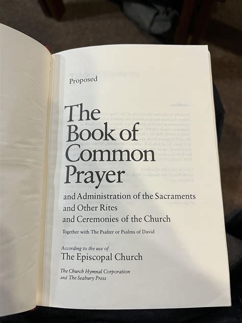 the 1979 book of common prayer with additional resources Doc