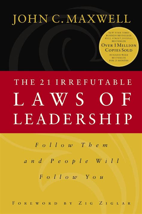 the 21 irrefutable laws of leadership workbook Doc