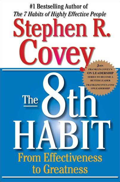 the 8th habit from effectiveness to greatness Doc