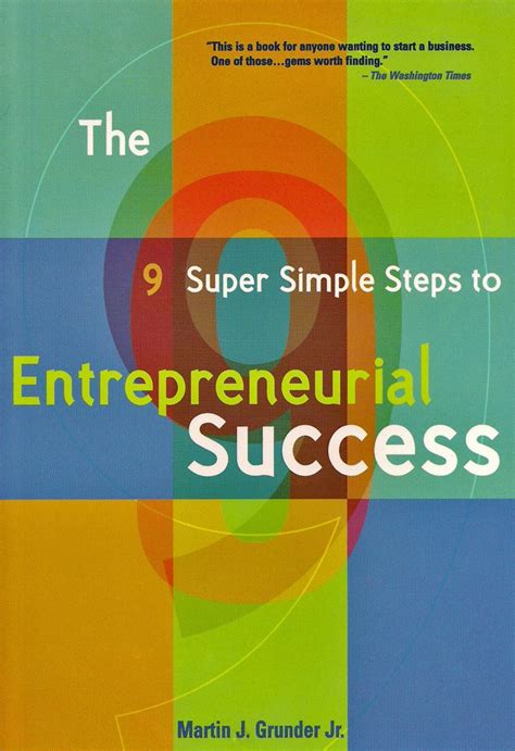 the 9 super simple steps to entrepreneurial success Kindle Editon