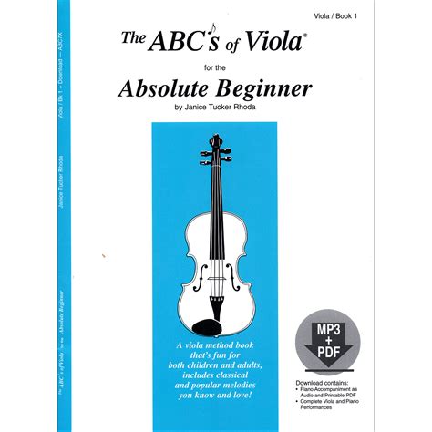 the abcs of viola for the absolute beginner book 1 book and cd Kindle Editon