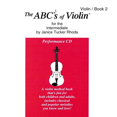 the abcs of violin for the intermediate book 2 book and cd Reader