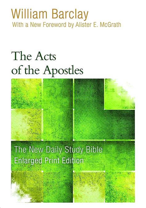 the acts of the apostles the new daily study bible PDF