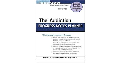 the addiction progress notes planner Kindle Editon