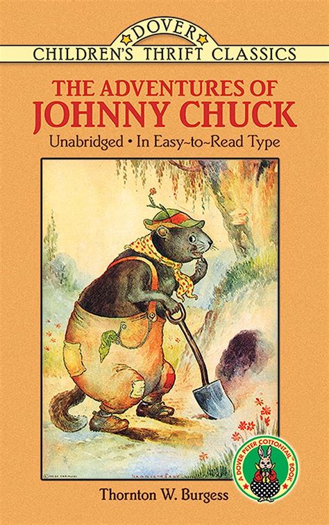 the adventures of johnny chuck dover childrens thrift classics PDF