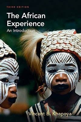 the african experience an introduction khapoya PDF