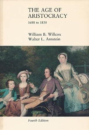 the age of aristocracy 1688 1830 history of england vol 3 PDF