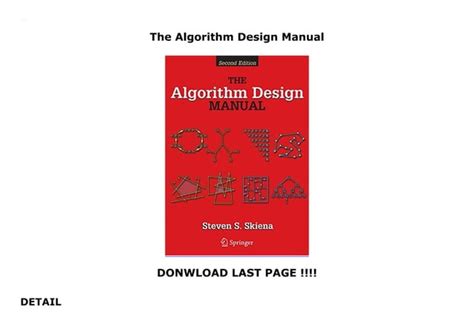 the algorithm design manual solutions to exercises Epub