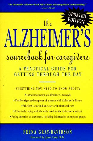 the alzheimers sourcebook for caregivers sourcebooks Doc