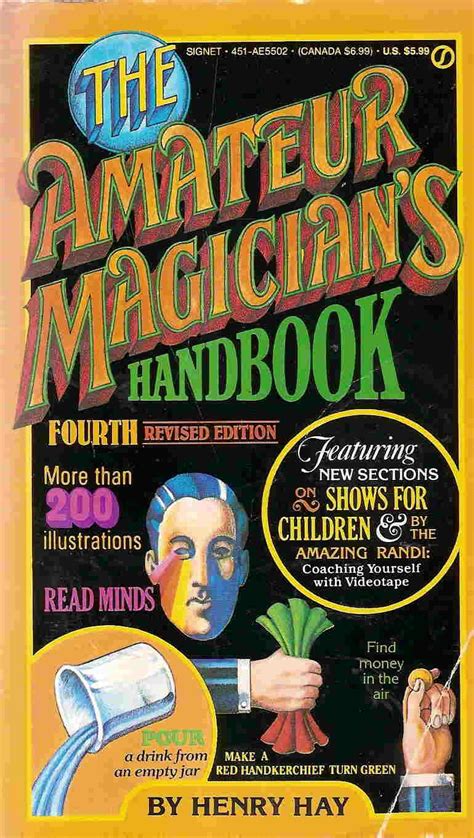 the amateur magicians handbook fourth revised edition signet Reader