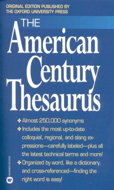 the american century thesaurus Doc