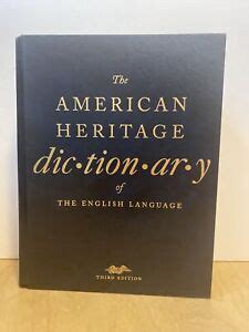 the american heritage dictionary of the english language third edition PDF