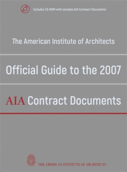 the american institute of architects official guide to the 2007 aia contract documents Kindle Editon