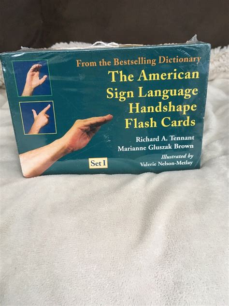 the american sign language handshape flash cards set i Kindle Editon