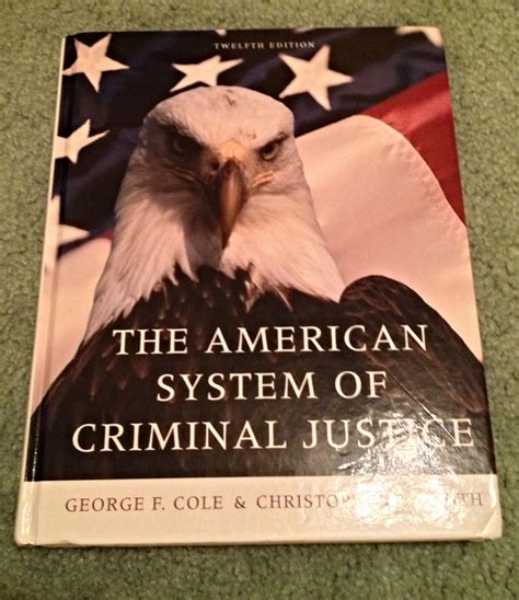 the american system of criminal justice available titles cengagenow Reader