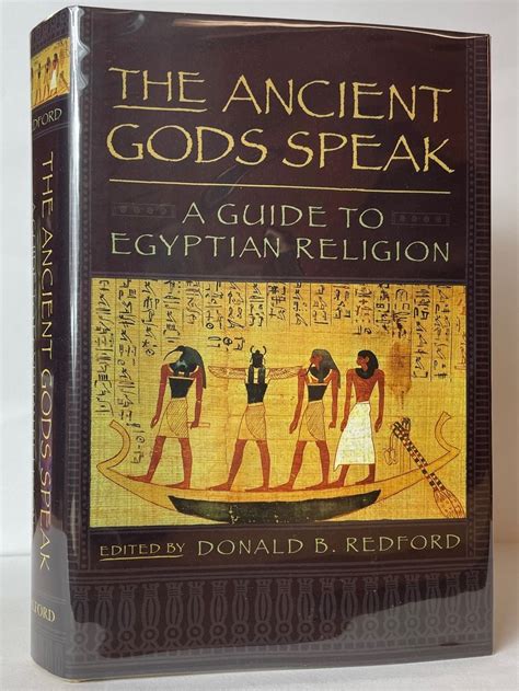the ancient gods speak a guide to egyptian religion Reader