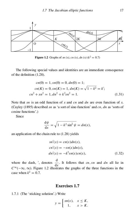 the applications of elliptic functions PDF