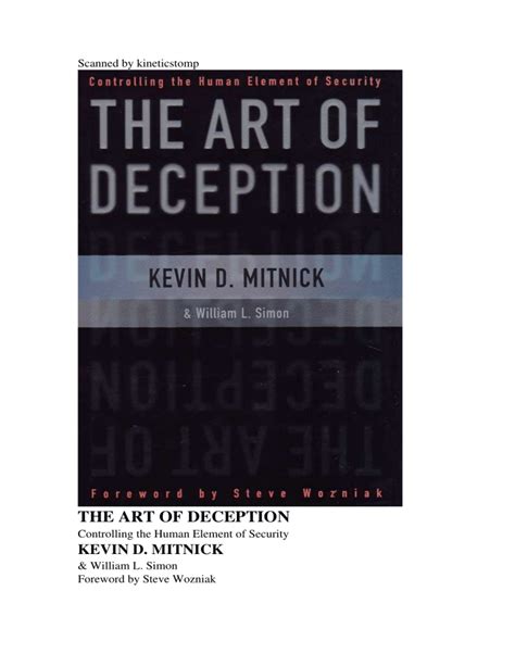 the art of deception kevin mitnick rar Reader