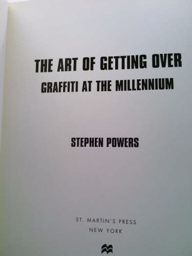 the art of getting over graffiti at the millennium Kindle Editon