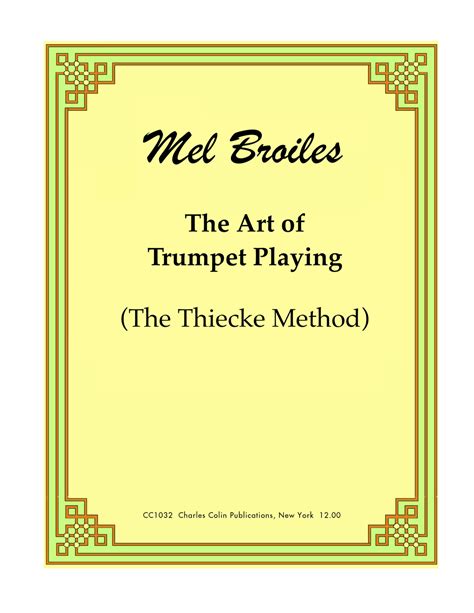 the art of trumpet playing Epub