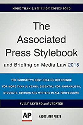 the associated press stylebook 2015 PDF