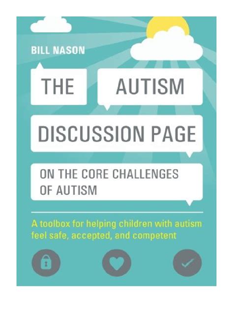 the autism discussion page on the core challenges of autism a toolbox for helping children with autism feel safe Epub