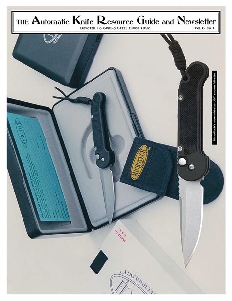 the automatic knife resource guide and Kindle Editon