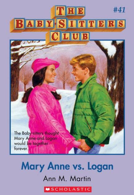 the baby sitters club 41 mary anne vs logan Doc
