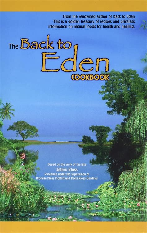 the back to eden cookbook PDF