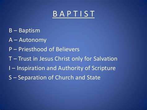 the baptist congregation a guide to baptist belief and practice Doc