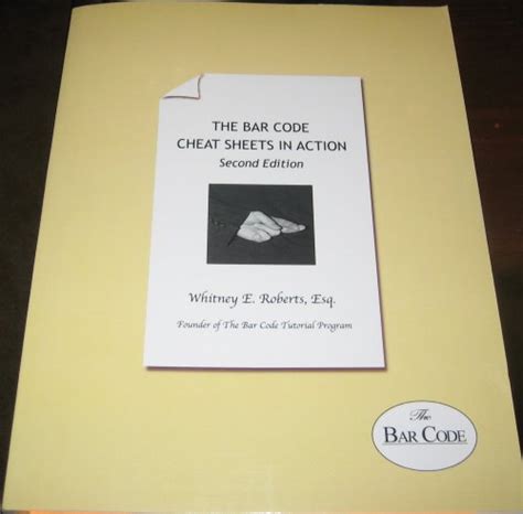 the bar code cheat sheets Ebook PDF