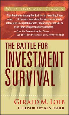 the battle for investment survival publisher wiley PDF