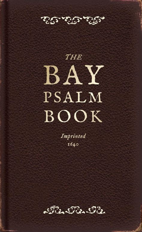 the bay psalm book a facsimile PDF