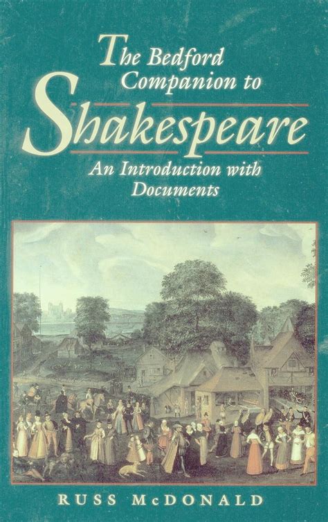 the bedford companion to shakespeare an introduction with documents PDF