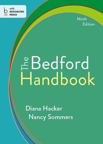 the bedford handbook 9th edition pdf PDF