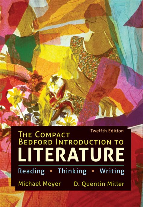 the bedford introduction to literature reading thinking writing Reader