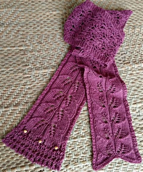 the best light lacy knit scarf patterns Doc
