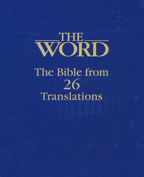 the bible from 26 translations Doc