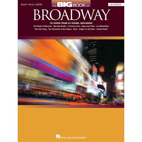 the big book of broadway fourth edition Epub