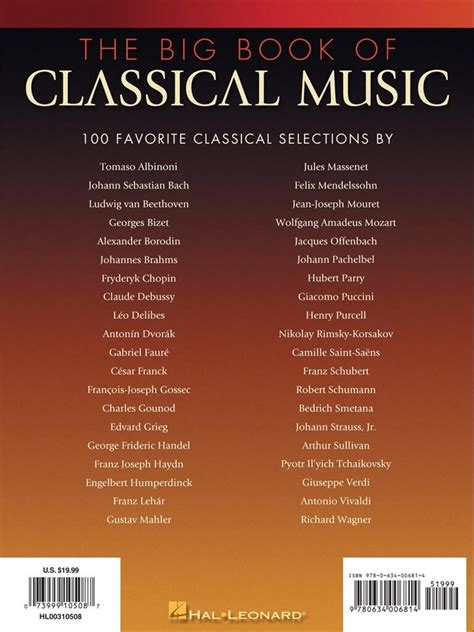 the big book of classical music Reader